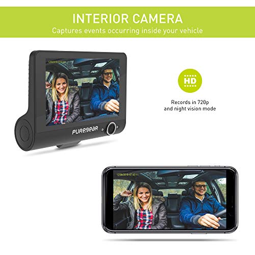 PureGear PureCam 4G LTE Connected Car Security System w/Free 3 Months