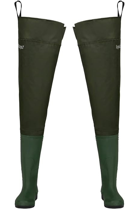 Caddis Mens Rubber Hip Boots 