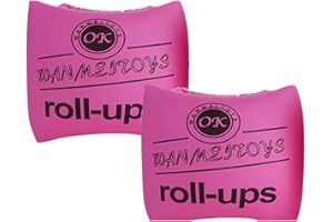 Topsung Inflatable Arm Bands Floatation Sleeves Water Wings Swimming Arm Floats for Adults and Kids