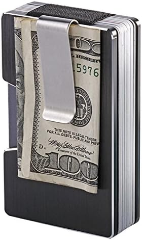 Degohome Aluminum Metal Wallet RFID Blocking Minimalist Wallet Slim Wallet Credit Card Case Holder
