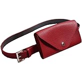 VALICLUD Quilted Waist Belt Bag for Women Mini Purse Small Fanny Pack with Removable Belt Travel and Everyday Use