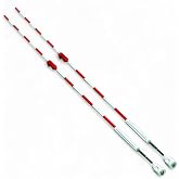 BOARDEE Clamp-On Volleyball Net Antenna Set for Quick Setup &ndash; Durable Fiberglass Design &ndash; Includes 2 Antennas &amp; Carrying Bag &ndash; Fits 1m Volleyball Poles Outdoor and Indoor