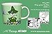 Arabia Moomin Mug 10oz Snufkin Green