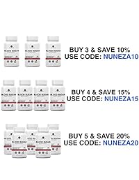 Blood Sugar Support Supplements: Natural Supplement Formula - Glucose Stabilizer with...