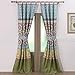 Barefoot Bungalow Shangri-La Window Panel Pair