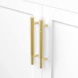 LONTAN 10 Pack Gold Knurled Cabinet Handles 160mm Hole Centers 202mm view 8