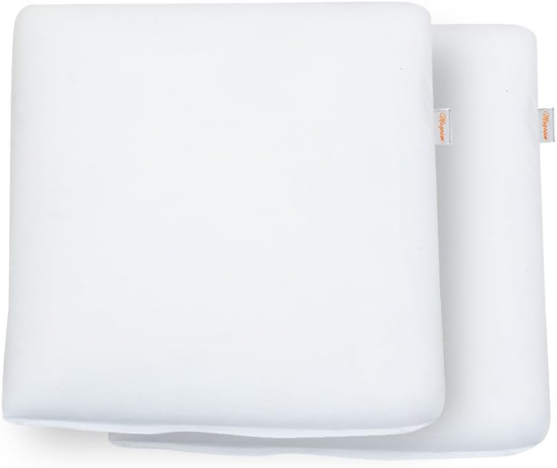 Magasin Memory Foam Square 2 Piece Cushion Insert - 16" X 16", White