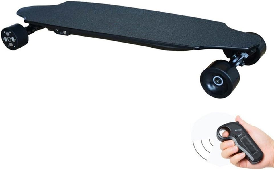 4 Wheels Electric Skateboard with Remote Control Electric Longboard Board 600W Hub Motor for Adults