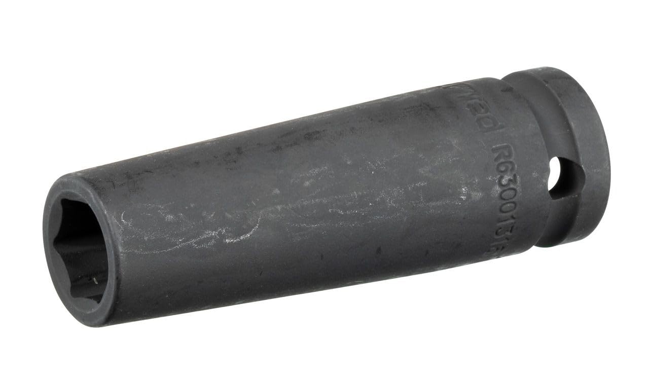 GEDORE red Impact wrench socket, Socket, 1/2" 12.5 mm drive, Hex, AF 17 mm, Long, Machine-operated, Automotive, R63001716