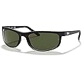 Ray-Ban RB2027 PREDATOR 2 Rectangular Sunglasses For Men For Women + Bundle with Designer iWear Kit