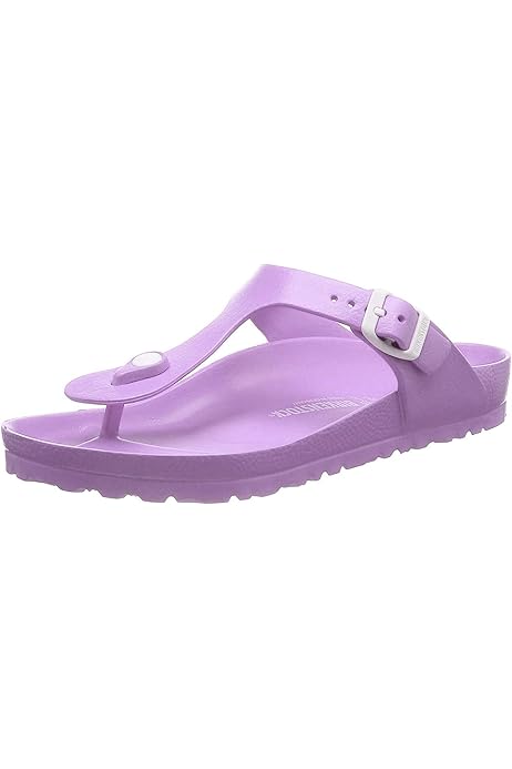 lavender plastic birkenstocks