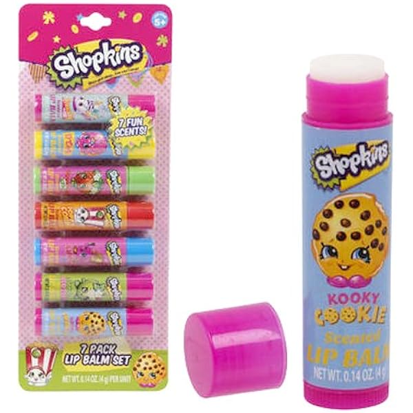 Shopkins Flavored Lip balm (Pack 