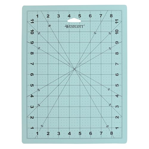 Westcott 9 X 12in Self-Healing Craft Cutting Mat with Grid for… at Amazon