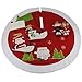 WEWILL Classic Christmas Stockings Set of 2 Santa, Snowman Xmas Character 17-Inch (Style 1)