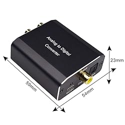 Tohilkel Analog to Digital Audio Converter for AUX