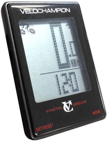 VeloChampion 16 Function Wireless Cycle Bike Computer