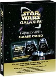 Star Wars Galaxies 60 Day Pre-Paid Game Card - PC