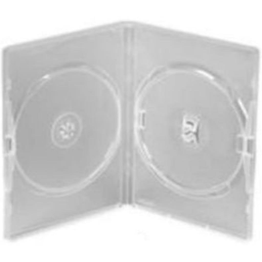 VISION MEDIA 25 X Double Clear Amaray DVD Case