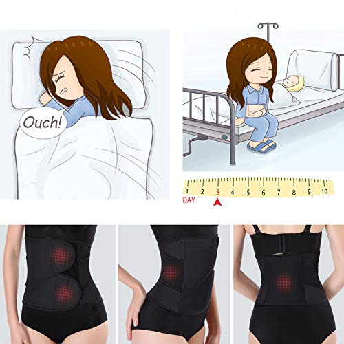 C Section Postpartum Belly Band Girdle Wrap Abdominal Binder C-section Recovery Belt Post Partum