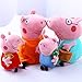 4Pcs Piggy Pig Family Doll Stuffed Toy 12