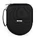 BOVKE Headphone Case Protective Carrying Travel Bag for Sony, Behringer, Audio-Technica, Philips, Xo Vision, Bose, Photive, Beats, Maxell, Panasonic (Black)