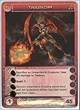 TAKINOM Chaotic Super Rare Foil Card MAX ENERGY STAT OF 45 Dawn of Perim