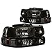 Auto Dynasty Headlights Assembly Compatible with 1999-2006 Chevy Silverado Suburban Tahoe 1500 2500 HD 3500, 4Pcs Halogen Headlamps Replacement w/Bumper Lamps, Smoked Lens Amber Corner