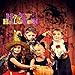 EVAIL Happy Halloween Hanging Sign Decoration Glitter Halloween Pumpkin Party Wall Sign Door Window Decorations Haunted House Yard Party Supplies Decor