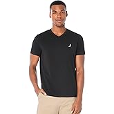 Nautica Mens Short Sleeve Solid Slim Fit V-Neck T-Shirt