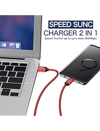 Cable USB tipo C a USB de nailon trenzado, cargador rápido, compatible con Samsung Galaxy S8 Plus, Galaxy S8, Google Pixel, Pixel XL, LG G6 V20 G5, Nintendo Switch, MacBook más