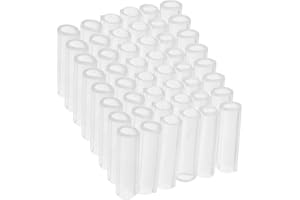 PRETYZOOM 50pcs Beaded Chain Protector Bead Cord Locks for Keychain Safety Jewelry Making Connectors Key Fob g