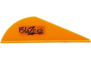 BOHNING CO LTD Bohning Blazer® Vane, 2” Hunting, 3D, Vane,Neon Orange, 50pk