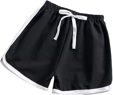 girls elastic shorts