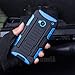 Cocomii Robot Belt Clip Holster HTC One M7 Case, Slim Thin Matte Kickstand Swivel Belt Clip Holster Reinforced Drop Protection Fashion Phone Case Bumper Cover for HTC One M7 (Blue)