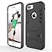 iPhone 7 Plus Case, 2-Pack Screen Protector & Belt Clip & Kickstand & Card Holder TORUBIA Combo Heavy Duty Dual Layer Shockproof Full Body Extreme Protective Cover Holster for iPhone 7 Plus - Black