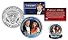 DONALD TRUMP & MELANIA TRUMP OFFICIAL 2016 Presidential Kennedy Half Dollar Coin