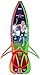 RingStix Lite- Ring Toss Game for Kids and Adults - 4 Fluorescent Stix & 1 Ring - The Most Fun Indoor/Outdoor Lawn or Beach Games for Kids, Teens, Adults and Families