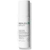 Replenix Medical-Grade Caffeine Fortified Calming Face Serum with Hyaluronic Acid for Sensitive Skin (1 Fl. Oz)