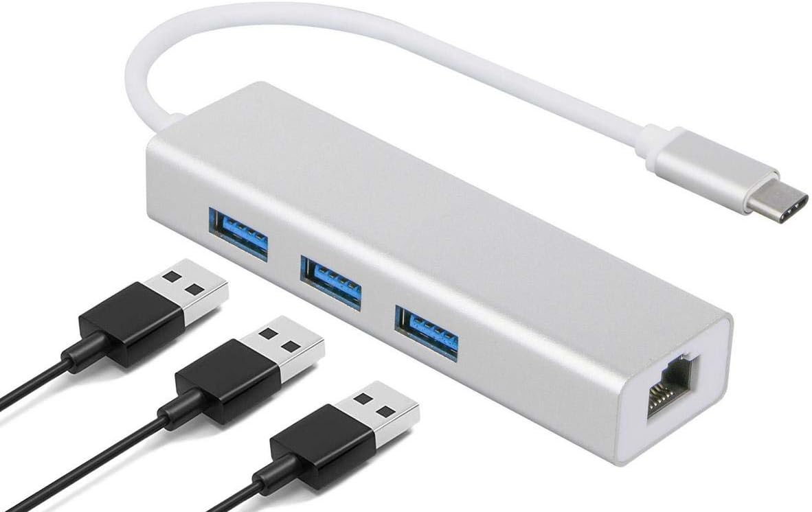 Outlet Store Type C Usb C 3 1 To Usb 3 0 Hub Ethernet Lan Rj45 Network Adapter Compatible With Macbook Computers Accessories Lowest Whole Network Fatsrestaurants Com