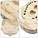 Warmoor Baby Tooth Box, Milk Teeth Wood Case Storage Keepsake Organizer Deciduous Souvenir (boy)