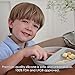 WeeSprout Silicone Plates for Babies & Toddlers (3 Pack) 100% Food-Grade Dishes for Self Feeding, Divided Design & Raised Edges for Picky Eaters, Dishwasher & Microwave Safe Weaning Supplies