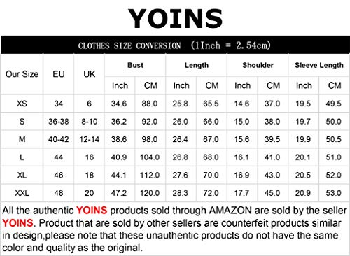 YOINS Topje sexy shirt met lange mouwen voor dames, blouse, tuniek, zwart, kant, bovenstuk, elegante top - Image 7