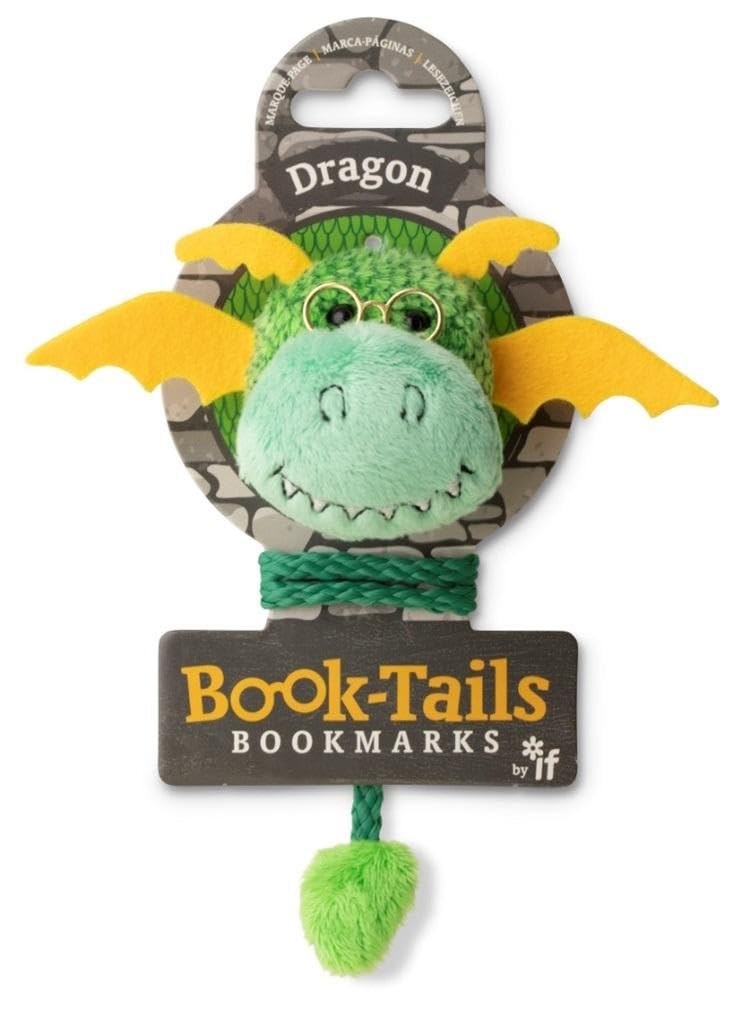IF Book-Tails Bookmark - Dragon,Green