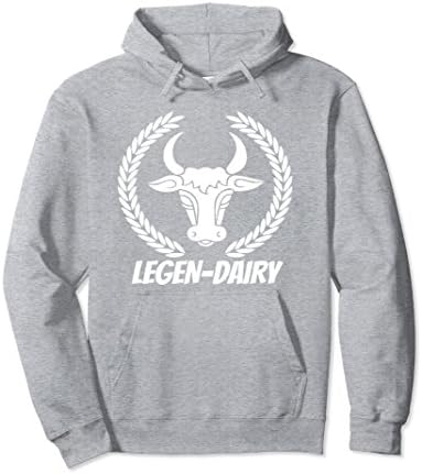 Unisex It's Going to be Legendary (Legendairy) Cow Tshirt Small Heather Grey