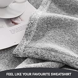 KAWAHOME Sweatshirt Blanket King Size for Bed
