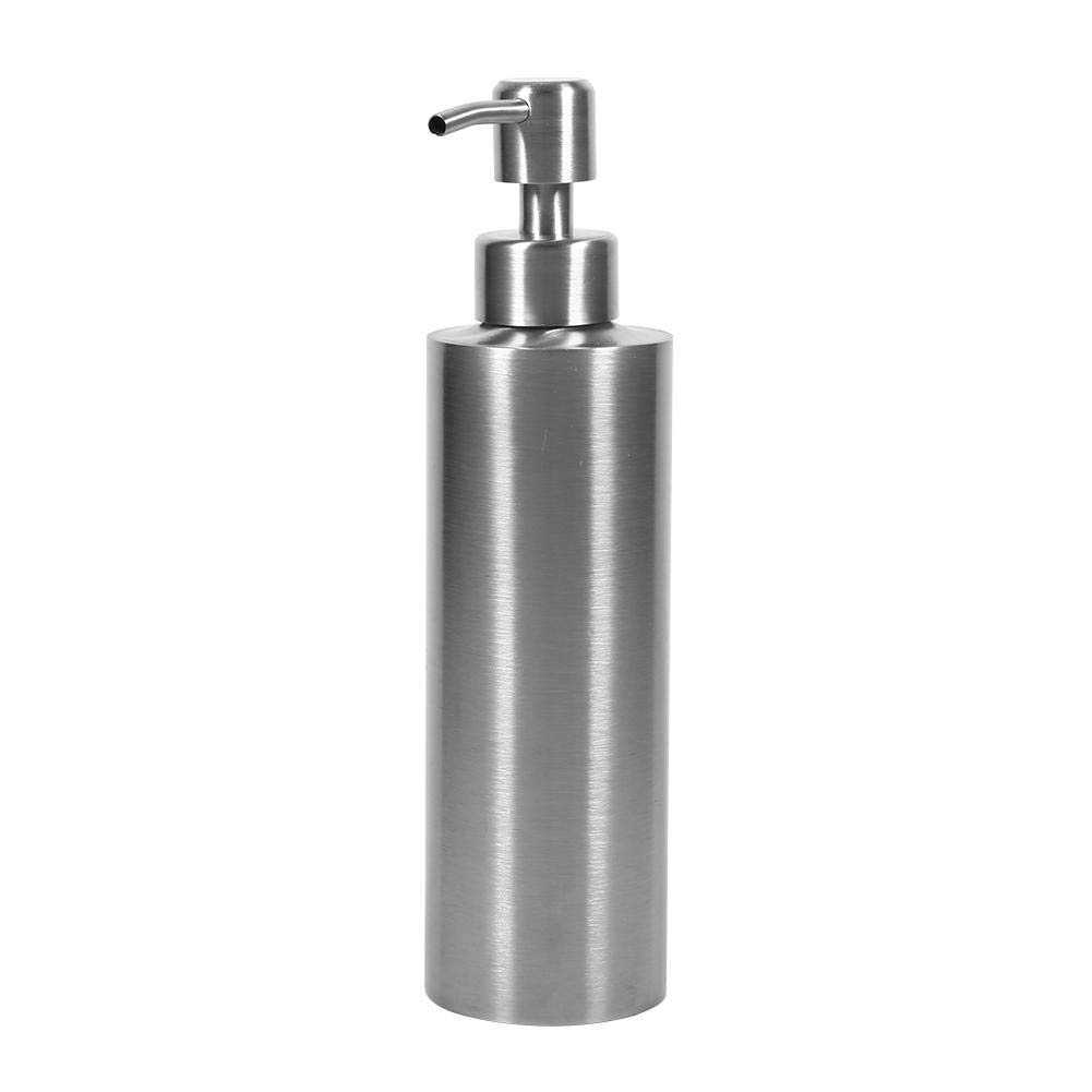 Liquid Soap Dispenser, Washing Up Liquid Dispenser, 350ml Stainless Steel Soap Dispenser Kitchen Sink Faucet Bathroom Shampoo Box Foaming Soap Dispenser Sink Soap Dispenser