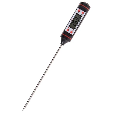 Meat Digital Thermometer,Instant Reaction Kitchen Cooking Food Probe BBQ Cooking Thermometer