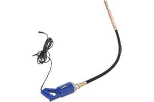 findmall Electric Concrete Vibrator 1500W 110V Hand Held Concrete Vibrator 4.9Ft Long Cement Vibrarator