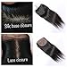 Derun Hair Silk Base Closure Brazilian Hair 4X4