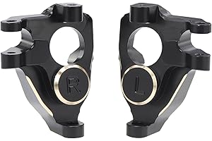 CARJPMX F10 Axle Brass Weights Steering Knuckles Front Rear Portal Cover for 1/10 RC Crawler Vanquish VRD VS4-10 Phoenix LCG Upgrade (Knuckle:96.5g)